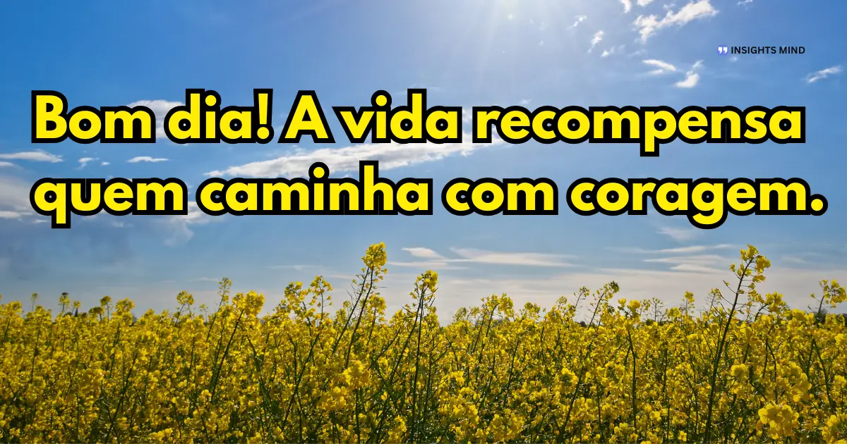 Mensagem de Bom Dia para WhatsApp — Frase 7