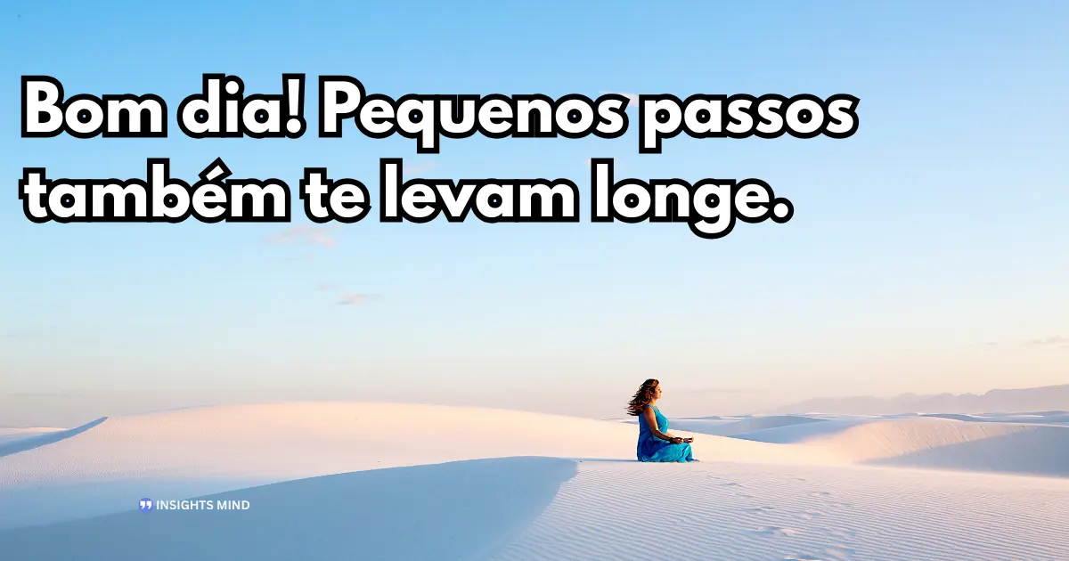 Mensagem de Bom Dia para WhatsApp — Frase 9
