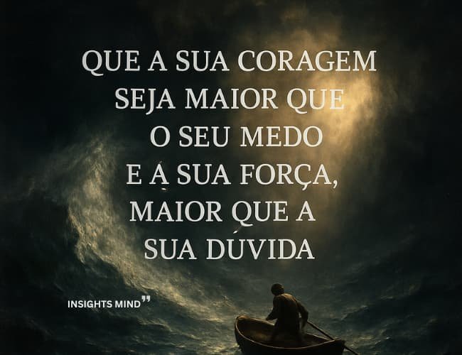 Frase de força e coragem 26