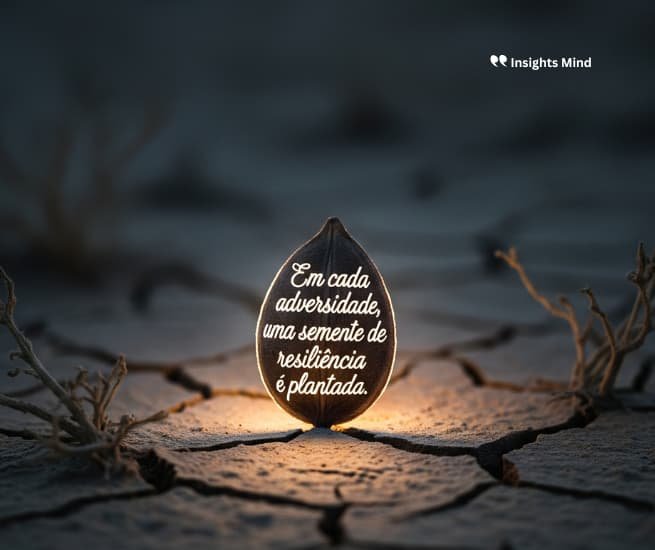 Frase de resiliência: Em cada adversidade, uma semente de resiliência é plantada.