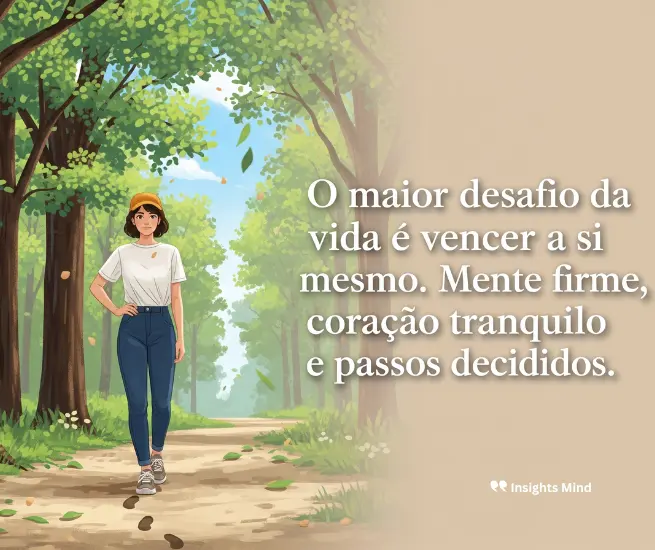 Reflexão sobre o autodomínio como o maior desafio para a motivação na vida e no trabalho.