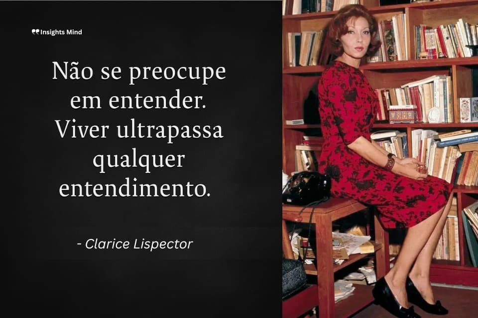 Frase de Clarice Lispector – número 4