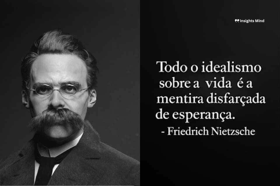 Frase de Nietzsche sobre idealismo