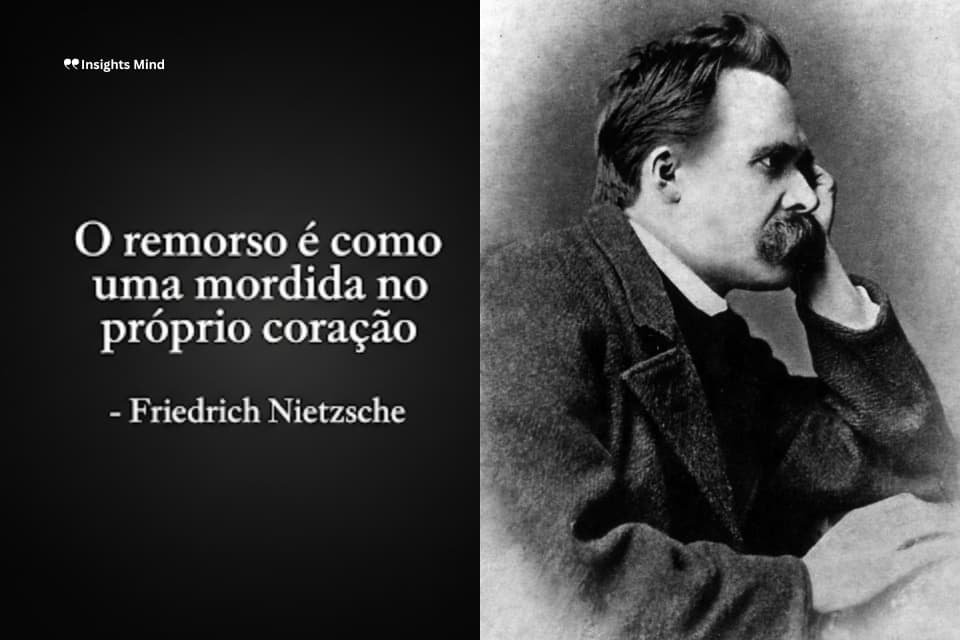 Frase de Nietzsche sobre remorso