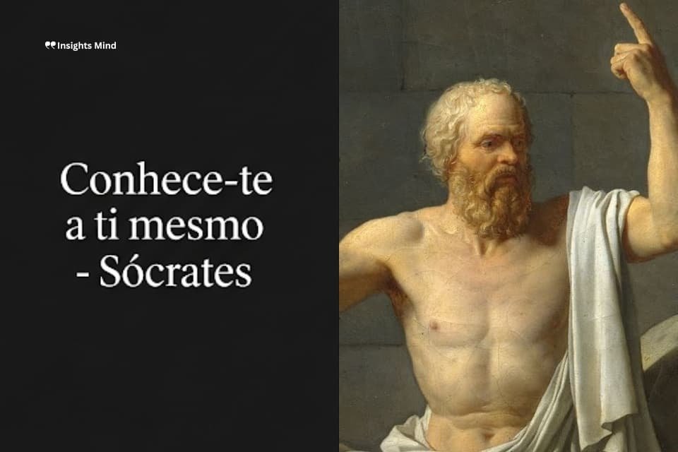 Frase de Sócrates sobre autoconhecimento