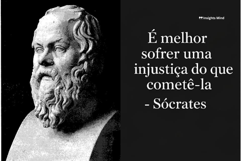 Frase de Sócrates sobre justiça