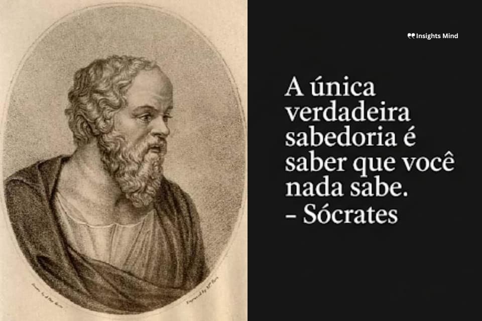Frase de Sócrates sobre ignorância