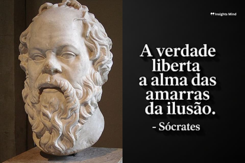 Frase de Sócrates sobre verdade