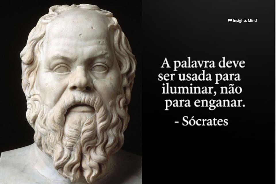 Frase de Sócrates sobre linguagem