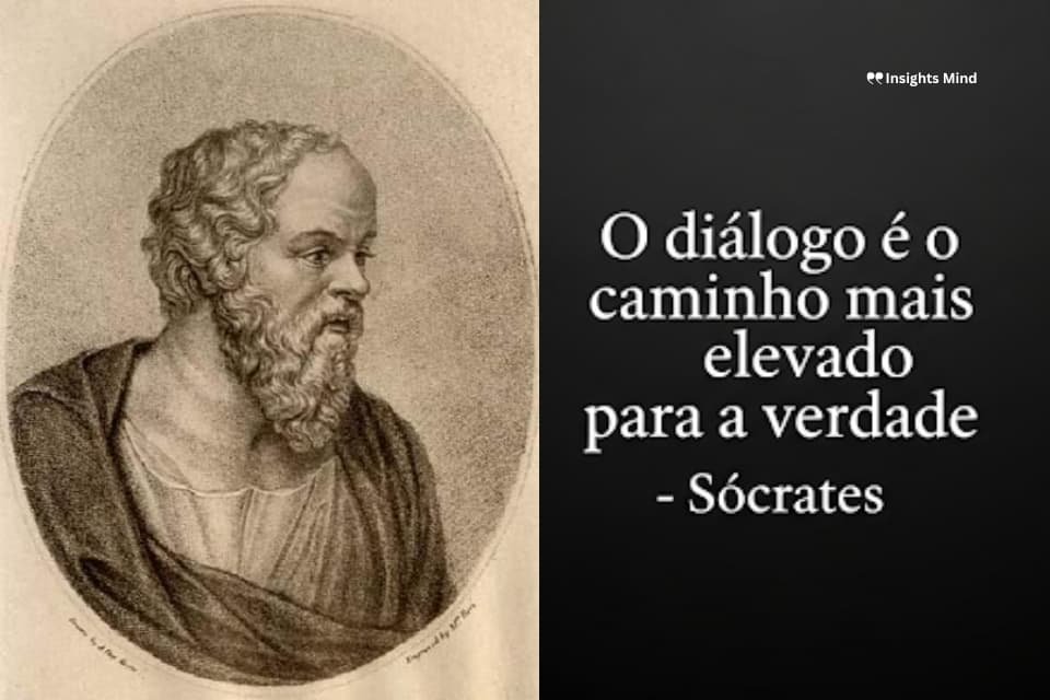 Frase de Sócrates sobre diálogo