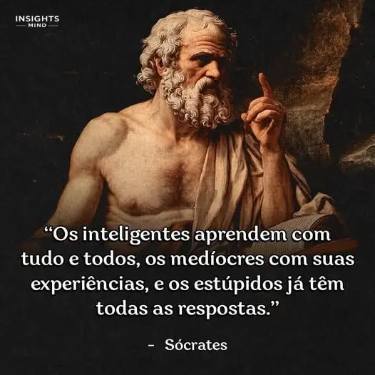 Frase de Sócrates sobre autoconhecimento