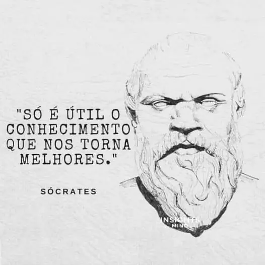 Frase de Sócrates sobre autoconhecimento