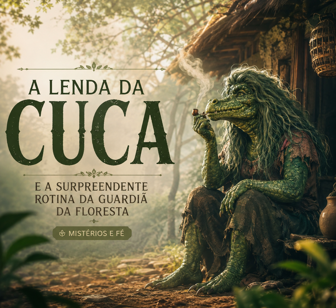 A lenda da Cuca e a surpreendente rotina da guardiã da floresta