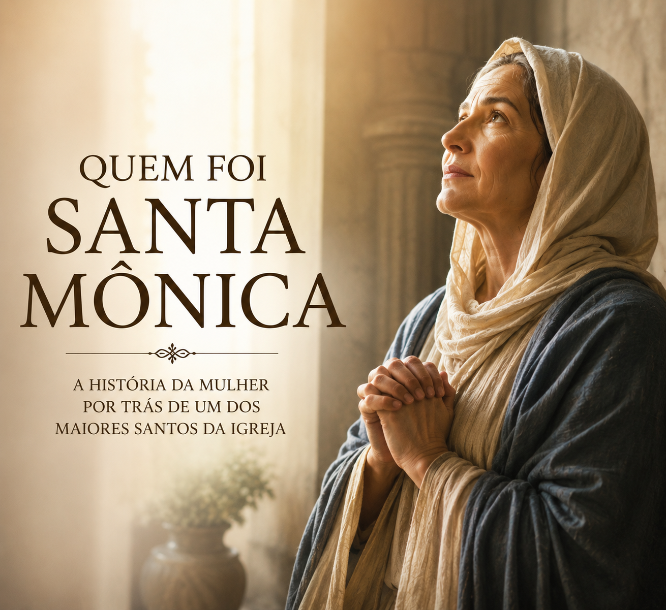 Quem foi Santa Mônica? A história da mulher por trás de um dos maiores clássicos da literatura